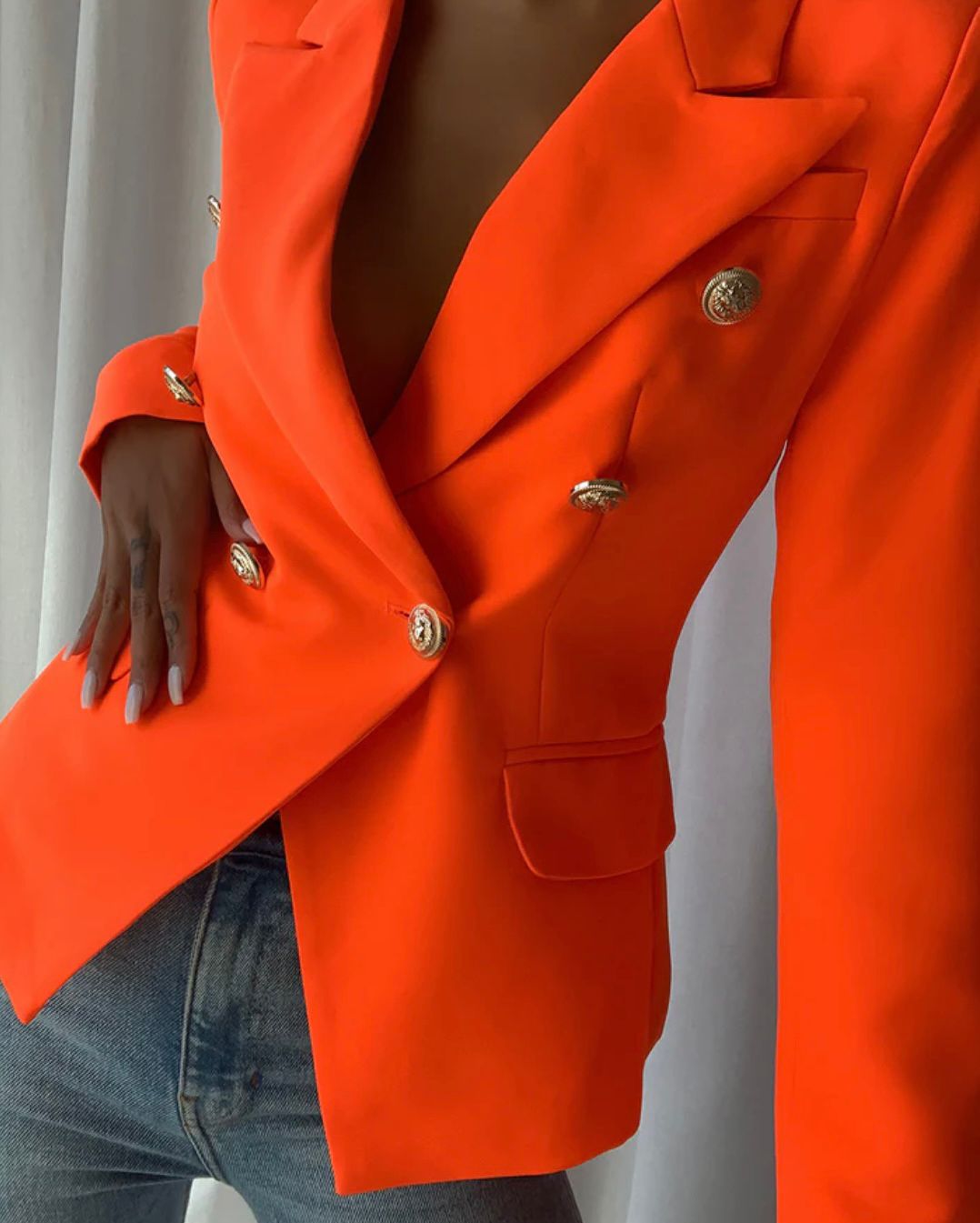 'Leosoxs' Red Blazer - - DYAVOR®