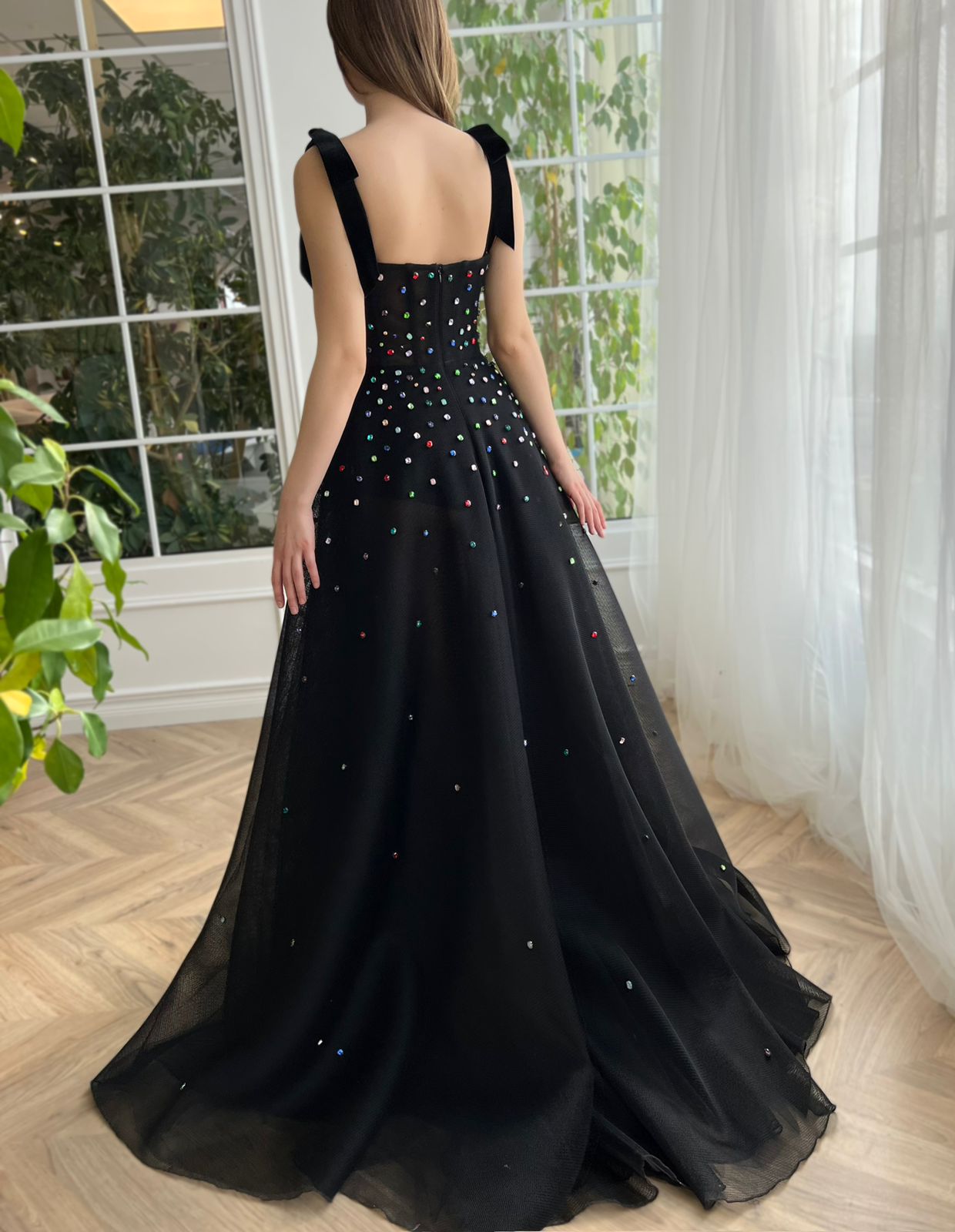 Kenzie | Bejeweled Cosmic Gown - Prom Dress - DYAVOR®