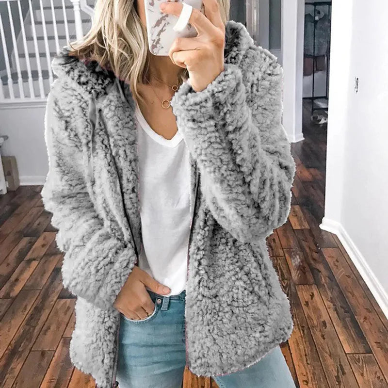 Winter jacket with hood for women - Silvia - 26/102024 1 - DYAVOR®