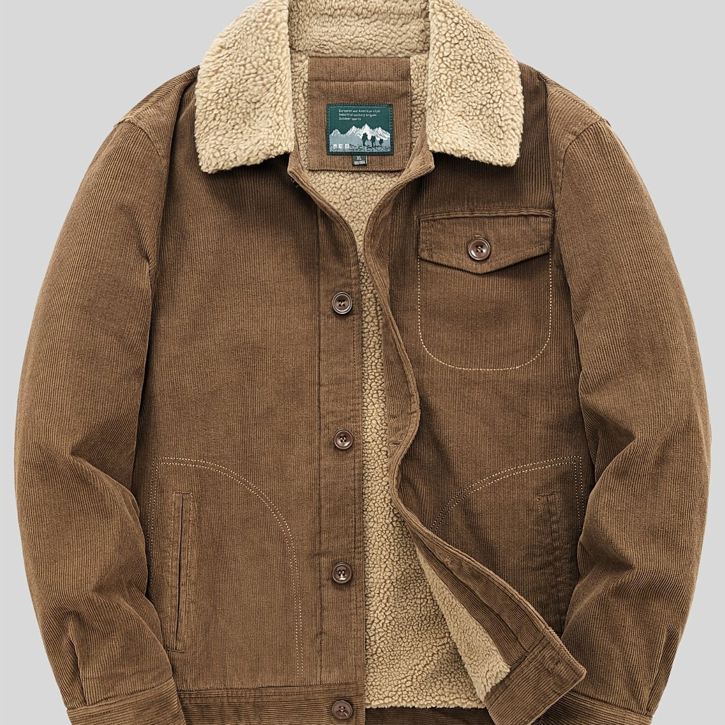 Sven | Warm fleece button jacket - 07/112024 1 - DYAVOR®