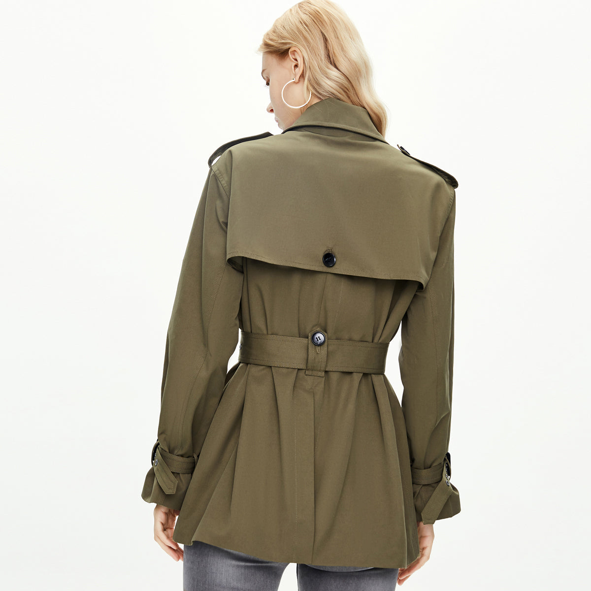 Trench Coats with Epaulettes - Coats & Jackets - DYAVOR®