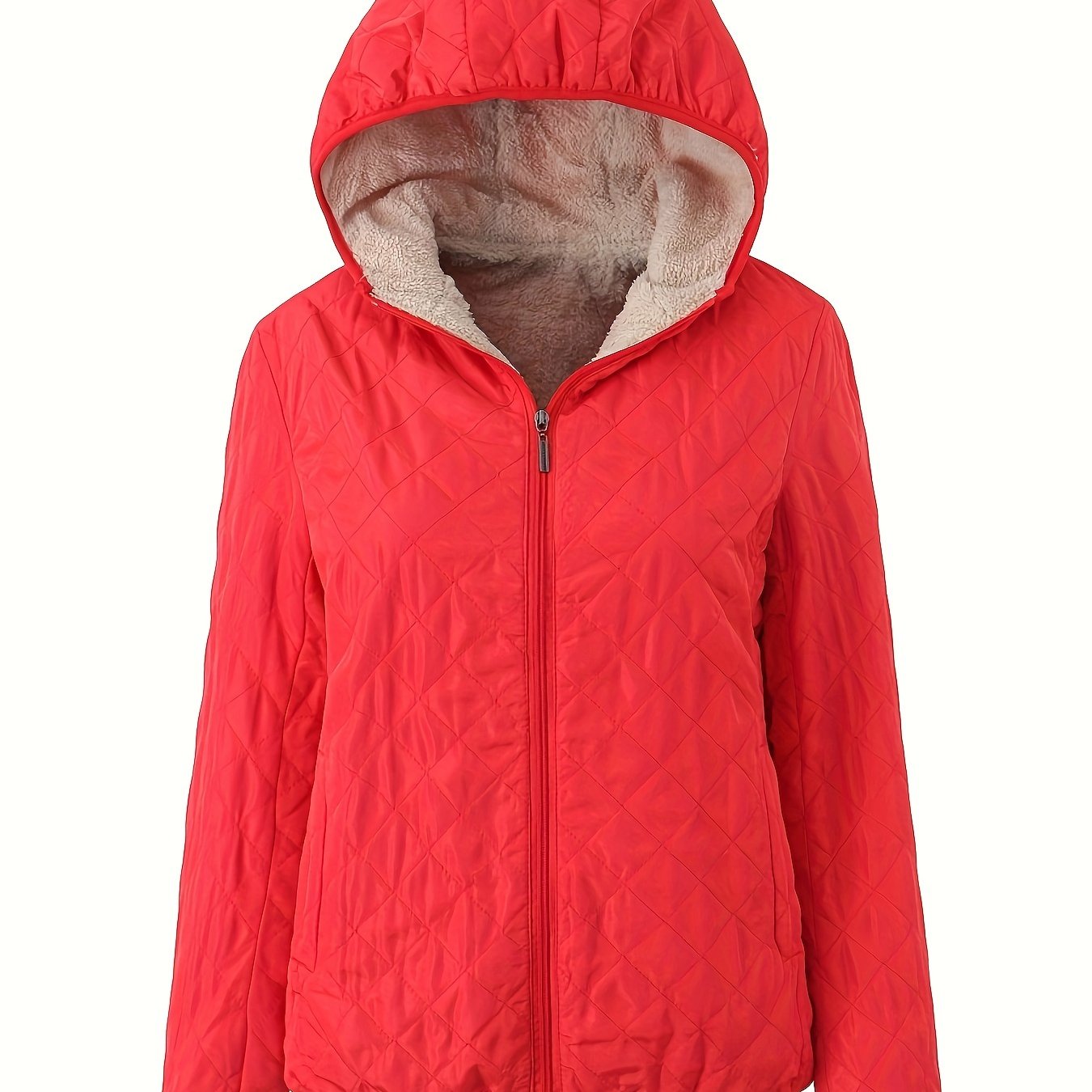 Emma | Quilted zippered jacket with hood - 07/112024 1 - DYAVOR®