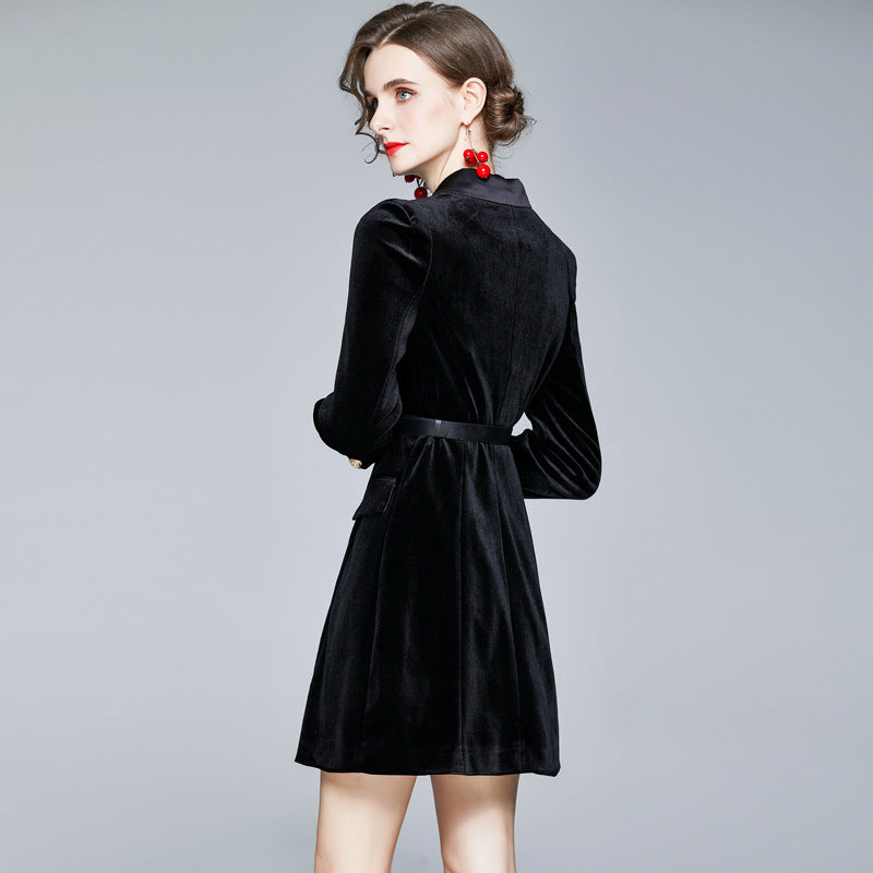 Velvet Trench Coat - coats - DYAVOR®