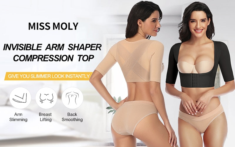 Women's Back Support Posture Corrector Short Sleeve Slimmer Shaper - Slimmers - DYAVOR®