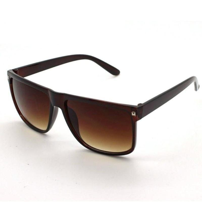 Big Square Frame Flat Top Retro Fashion Sunglasses for Women & Men - Unisex Sunglasses - DYAVOR®
