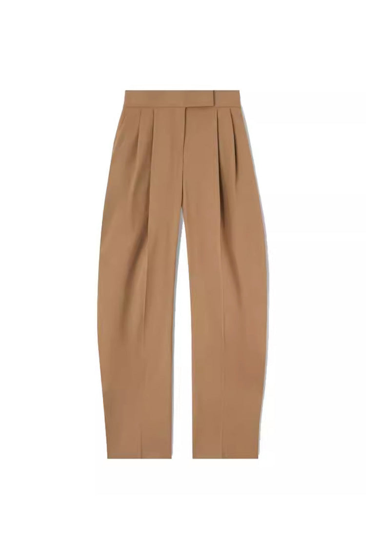Casual Oversized Scarf Blazer High Waist Wide Leg Two Piece Suit Pants Set - Matching Sets - DYAVOR®