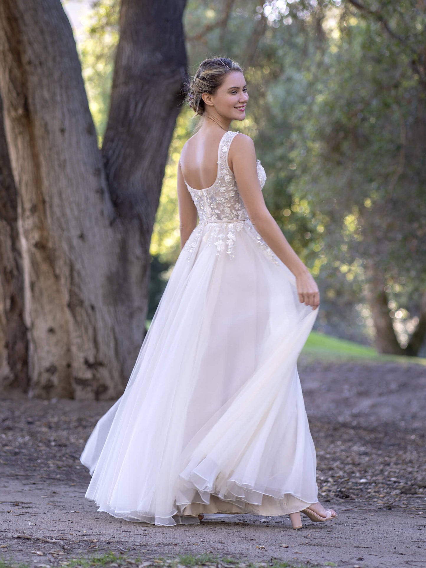 Corset Applique Tulle Floor-Length Prom Dress - Prom Dresses - DYAVOR®