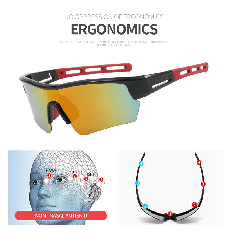 Unisex UV400 Polarized Safety Goggles Sunglasses for Cycling Sports - Unisex Sunglasses - DYAVOR®