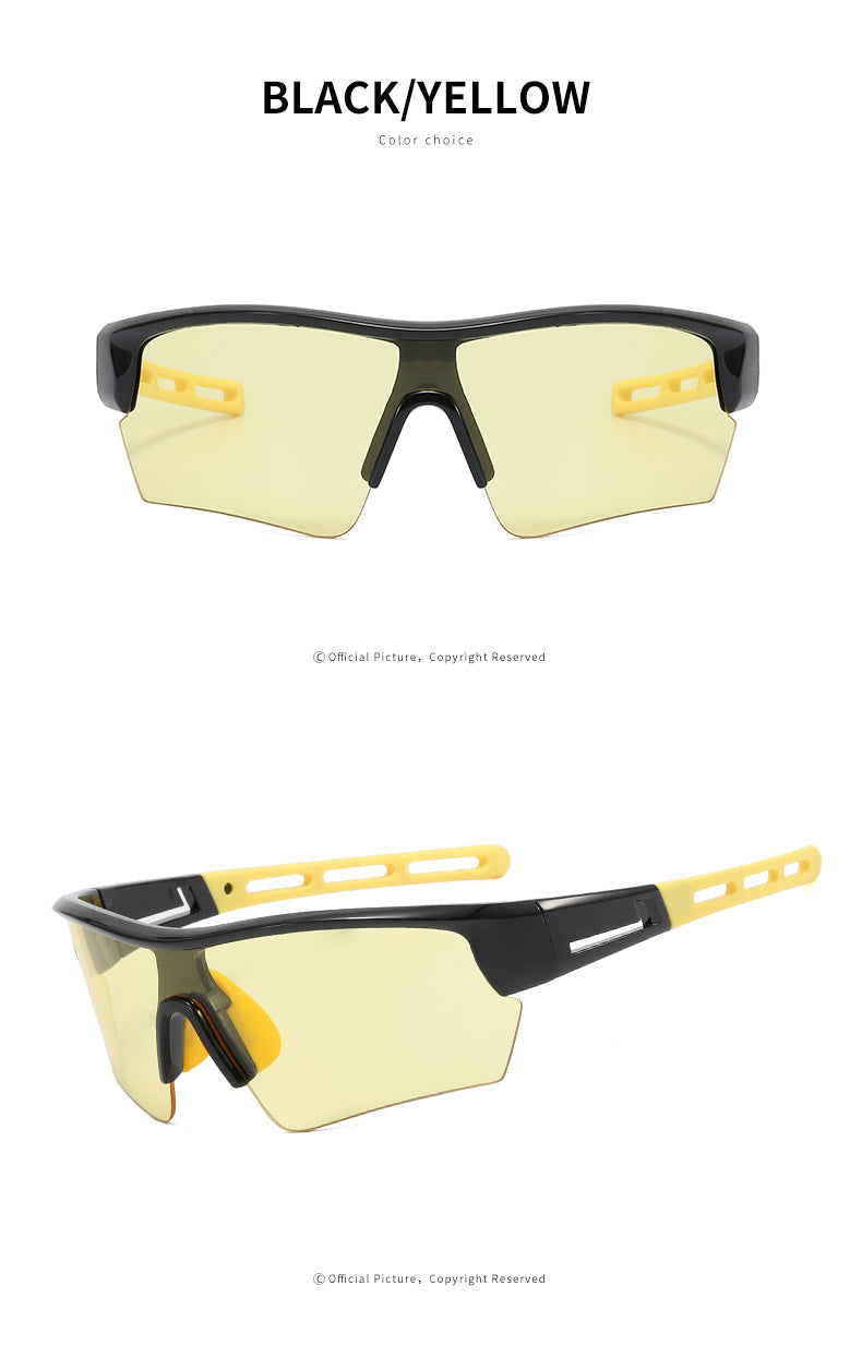 Unisex UV400 Polarized Safety Goggles Sunglasses for Cycling Sports