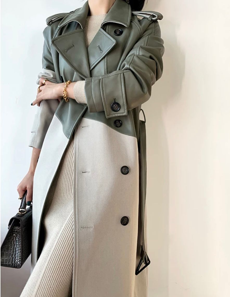 'Amol' Trench Coat - - DYAVOR®