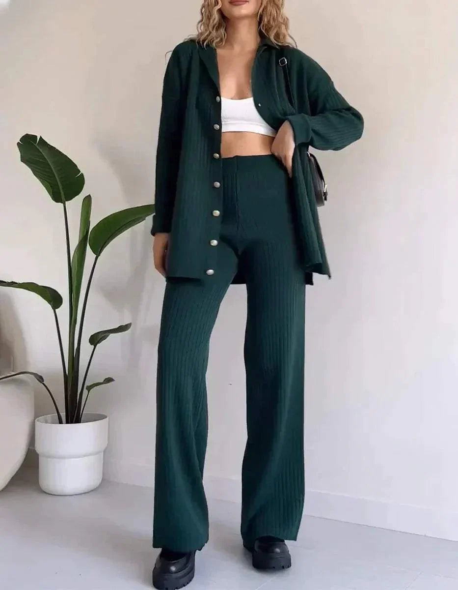 Women's Set - Suit - Relaxed Style - Airy, Soft Material - Perfect for Summer Outings - - DYAVOR®