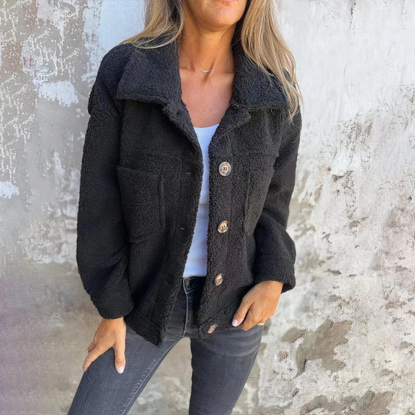 Women's wool winter coat - Heidrun - 26/102024 1 - DYAVOR®