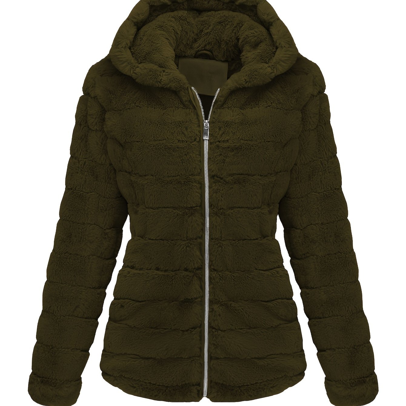 Elise | Stylish solid color teddy coat - 07/112024 1 - DYAVOR®