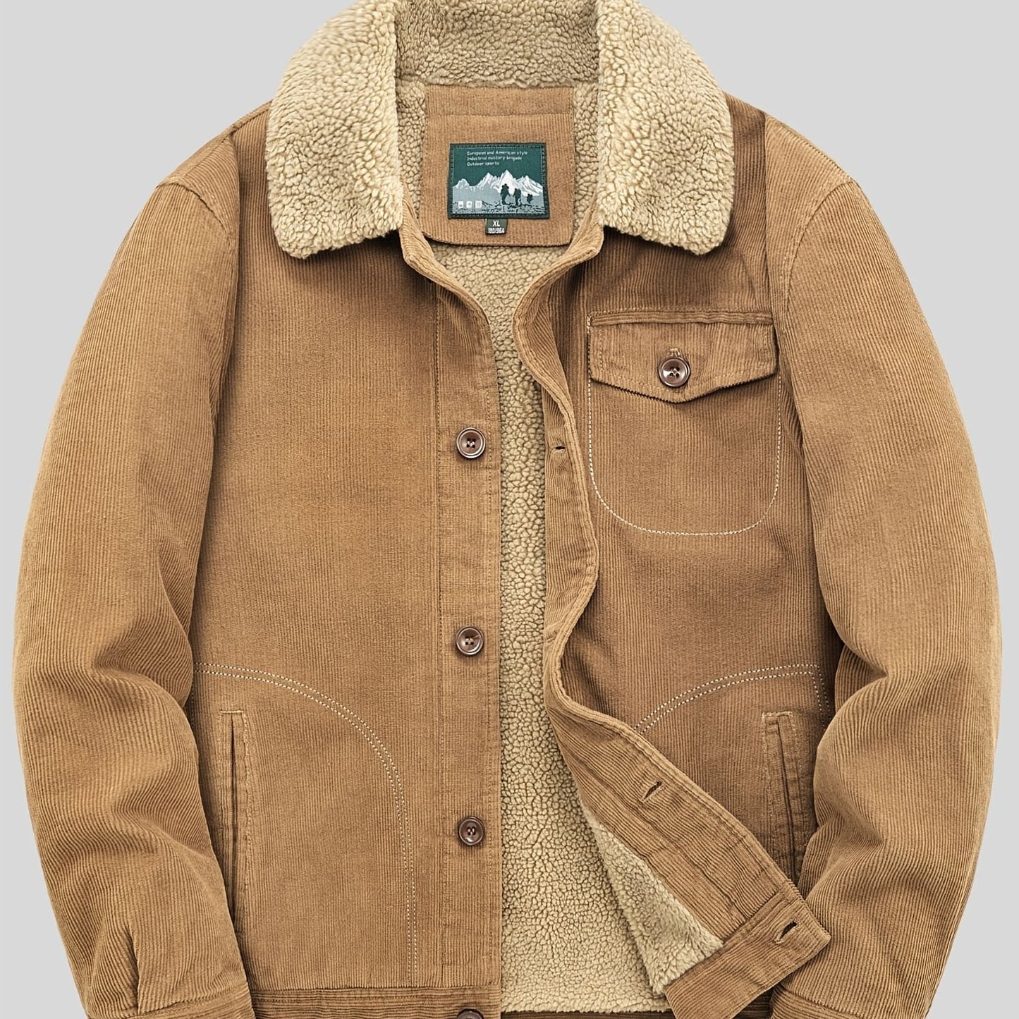 Sven | Warm fleece button jacket - 07/112024 1 - DYAVOR®