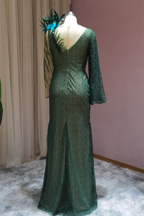 Designer evening dresses long with sleeves - Prom Dresses - DYAVOR®