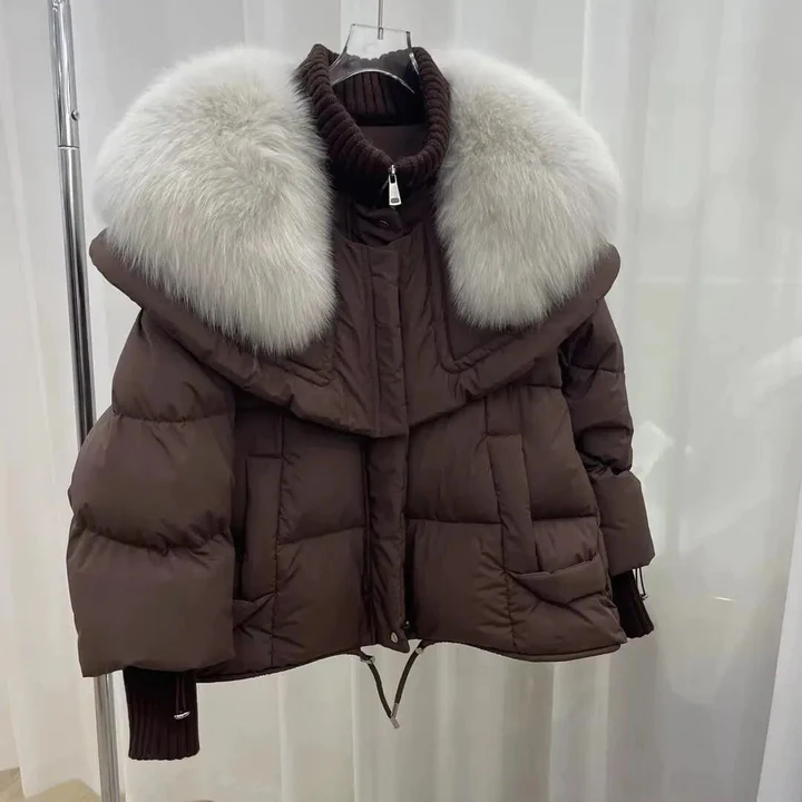Warm winter fur jacket for women - Lien - 26/102024 1 - DYAVOR®
