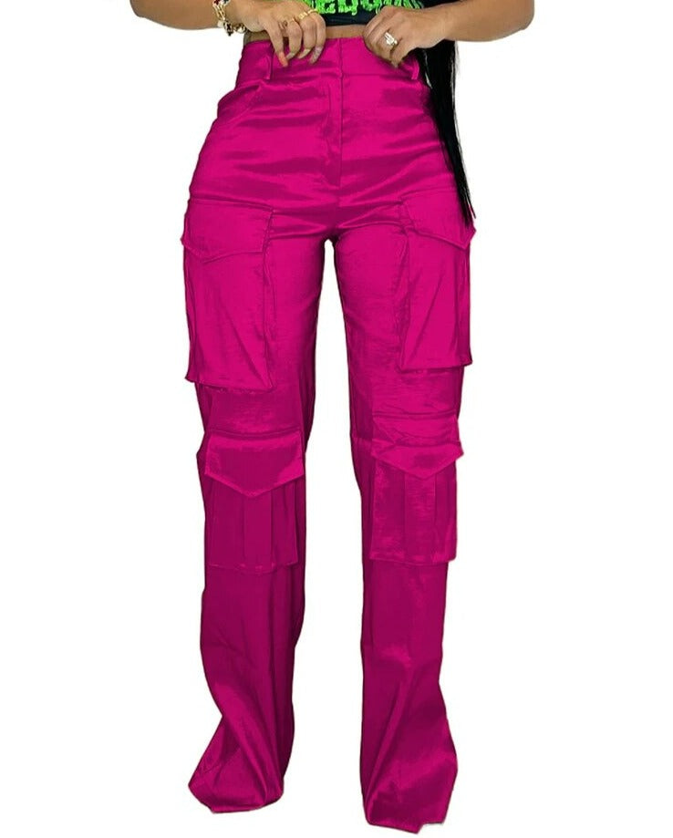 Lise - Satin Night Life Pants - 07/112024 3 - DYAVOR®