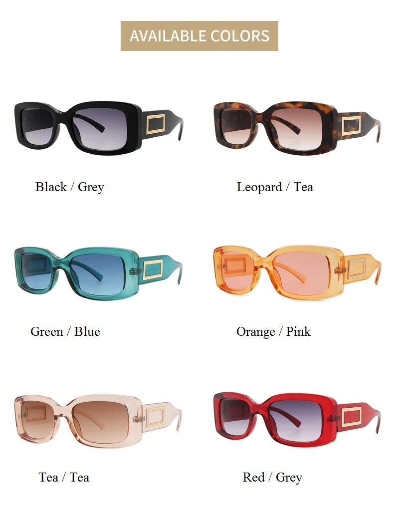 Elegant Women's Classic Black Retro Fashion Medium Square Sunglasses - Women Sunglasses - DYAVOR®