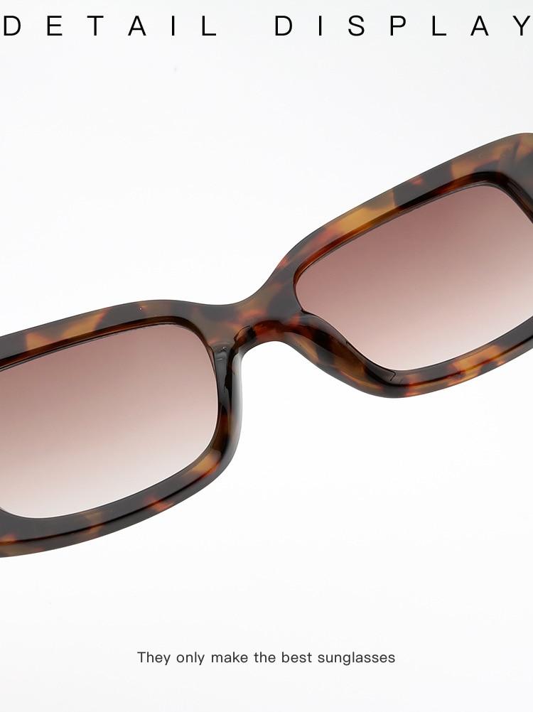 Elegant Women's Classic Black Retro Fashion Medium Square Sunglasses - Women Sunglasses - DYAVOR®