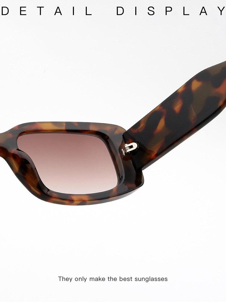 Elegant Women's Classic Black Retro Fashion Medium Square Sunglasses - Women Sunglasses - DYAVOR®