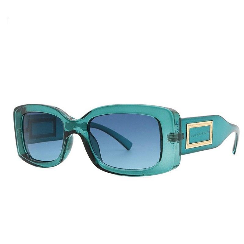 Elegant Women's Classic Black Retro Fashion Medium Square Sunglasses - Women Sunglasses - DYAVOR®