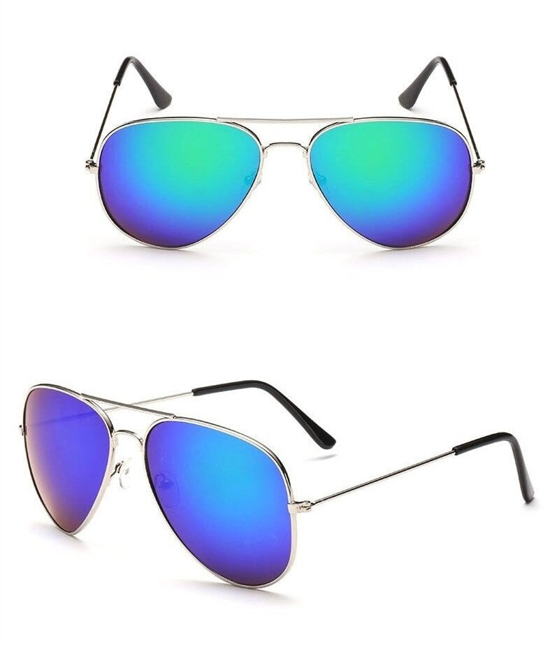 Fashion Pilot Style Aviator Mirrored Sunglasses for Women - Women Sunglasses - DYAVOR®
