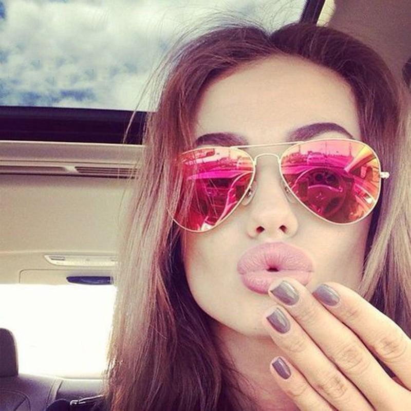 Fashion Pilot Style Aviator Mirrored Sunglasses for Women - Women Sunglasses - DYAVOR®