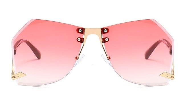 Fashion Women's 32g Alloy Gradient Irregular Frameless Sunglasses - Women Sunglasses - DYAVOR®