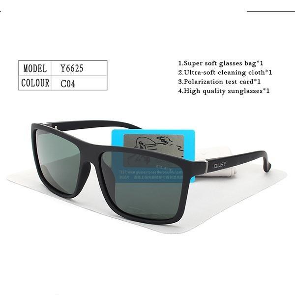 HD Polarized Unisex Sunglasses Accessories with Designer Retro Square Frame - Unisex Sunglasses - DYAVOR®