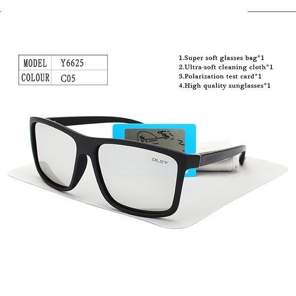 HD Polarized Unisex Sunglasses Accessories with Designer Retro Square Frame - Unisex Sunglasses - DYAVOR®