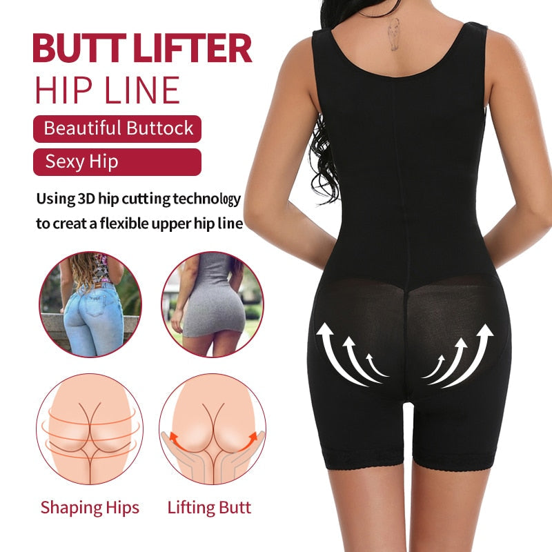 Women's High Compression Post-Surgical Belly Underbust Slimming Bodysuit - Slimmers - DYAVOR®