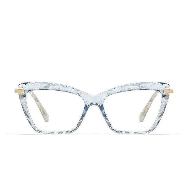 High Quality Geometric Element Frame Red Cat Glasses for Women - Women Sunglasses - DYAVOR®