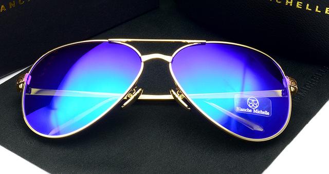 High Quality Pilot Sunglasses for Women with Polarized UV400 Mirror Lens - Women Sunglasses - DYAVOR®