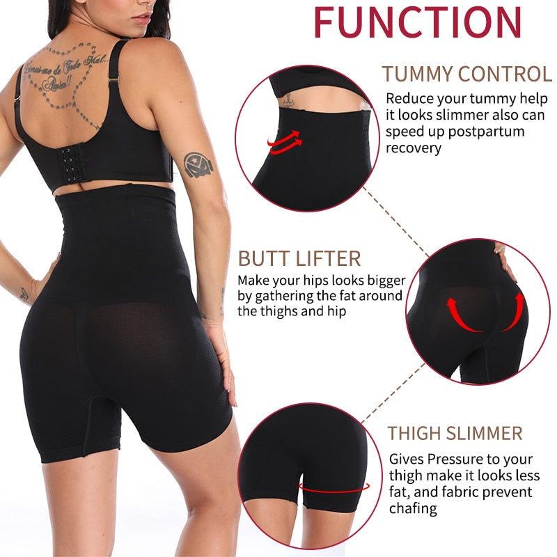 Women's Mesh High Waist Butt Lifter Postpartum Control Panties Shapewear - Butt Lifter - DYAVOR®
