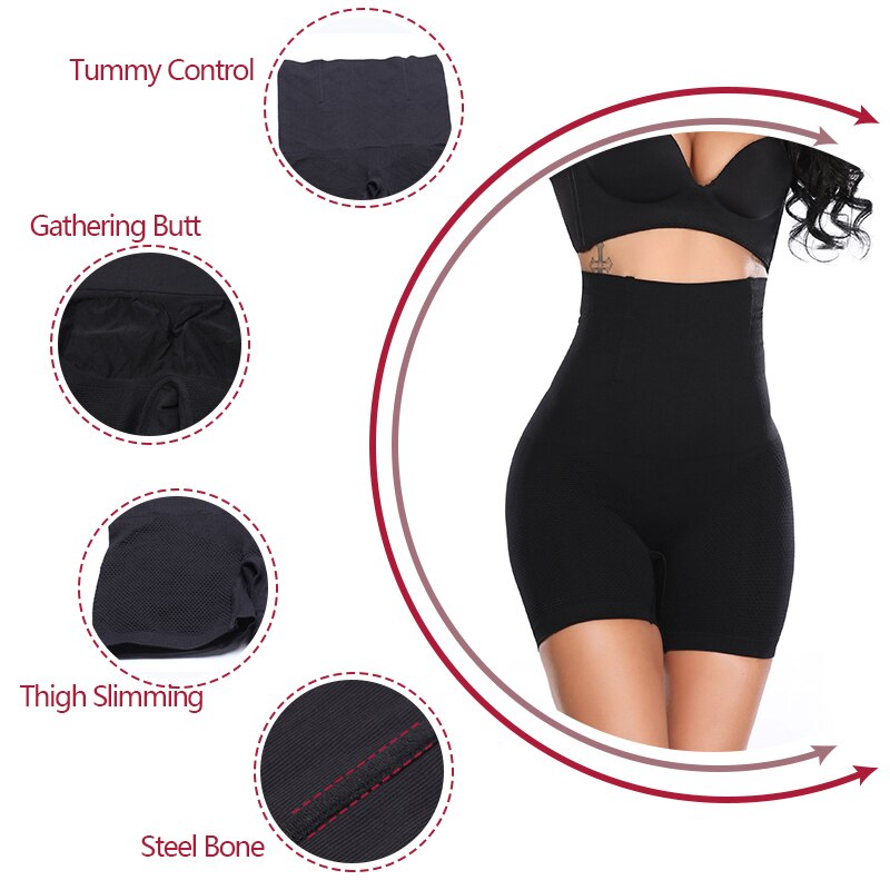 Women's Mesh High Waist Butt Lifter Postpartum Control Panties Shapewear - Butt Lifter - DYAVOR®