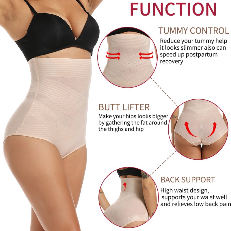 Women's High Waist Sculpting Compression Tummy Control Slimmers Shapewear - Slimmers - DYAVOR®