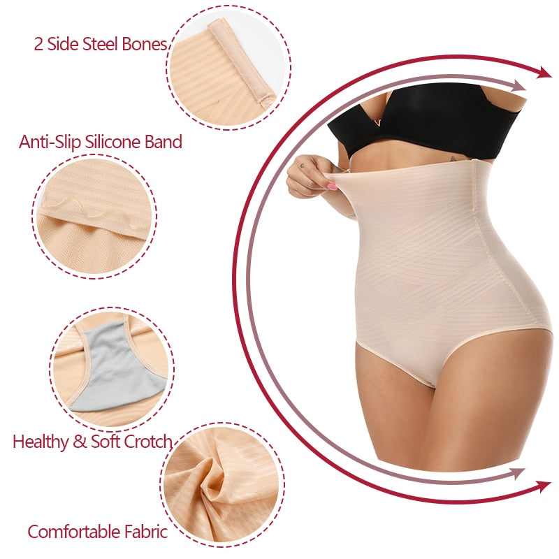 Women's High Waist Sculpting Compression Tummy Control Slimmers Shapewear - Slimmers - DYAVOR®