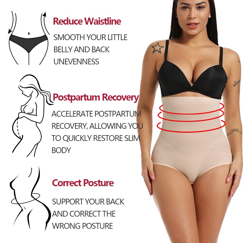 Women's High Waist Sculpting Compression Tummy Control Slimmers Shapewear - Slimmers - DYAVOR®