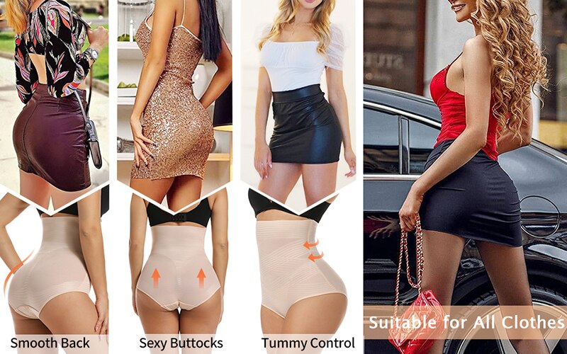Women's High Waist Sculpting Compression Tummy Control Slimmers Shapewear - Slimmers - DYAVOR®