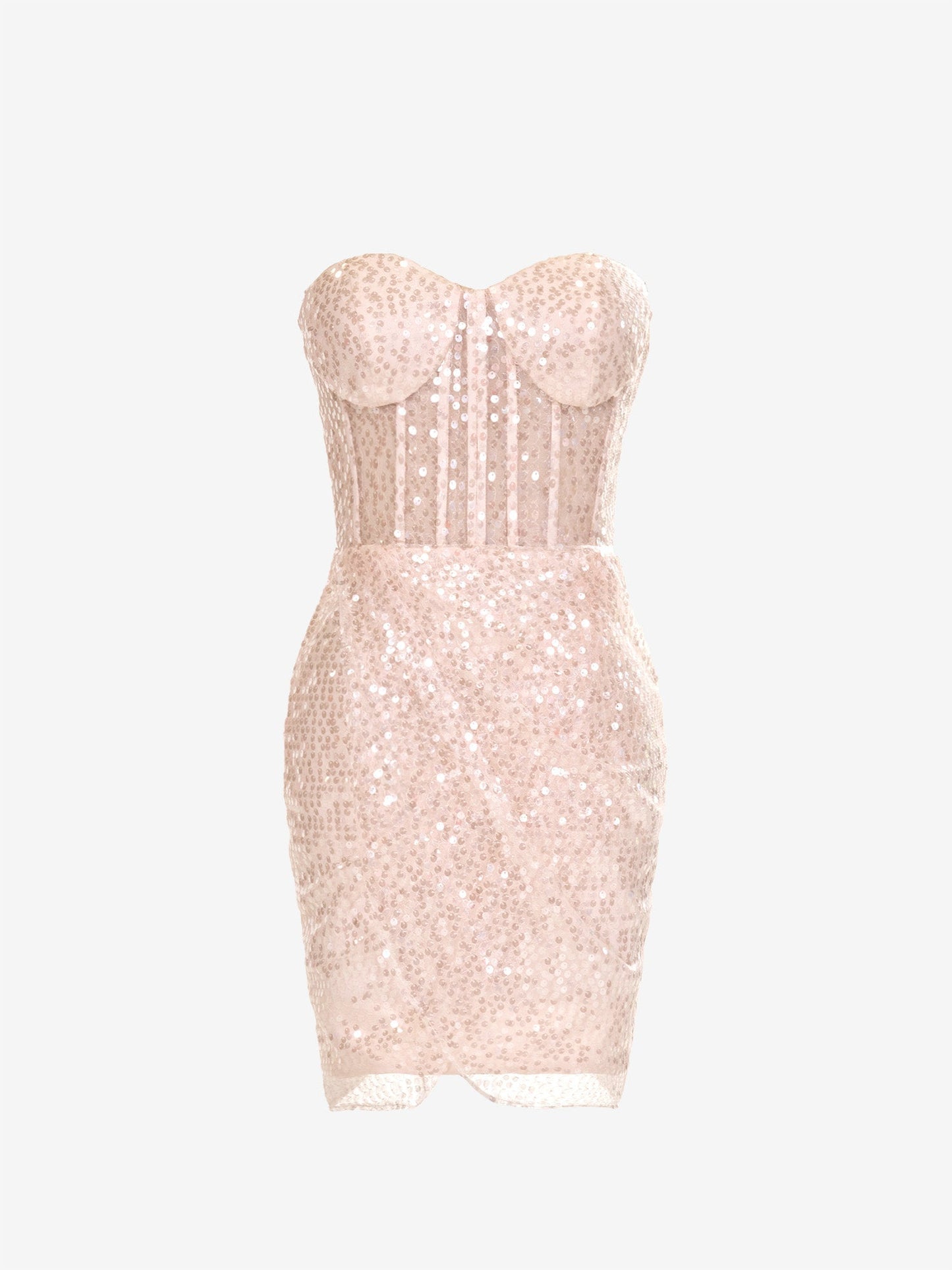 Isadora |Sheath Sweetheart Sequins Homecoming Dress - Homecoming Dress - DYAVOR®