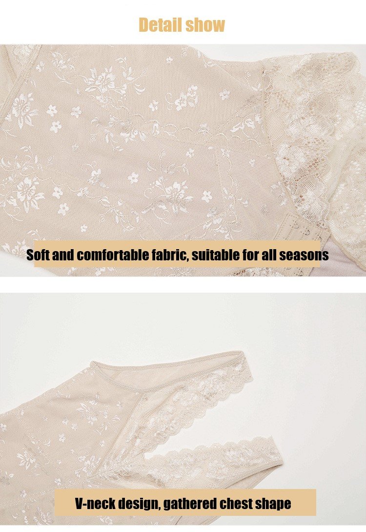 Lace Tummy Control Waist Cincher Underbust Body Shaper Slimming Panties - Slimmers - DYAVOR®