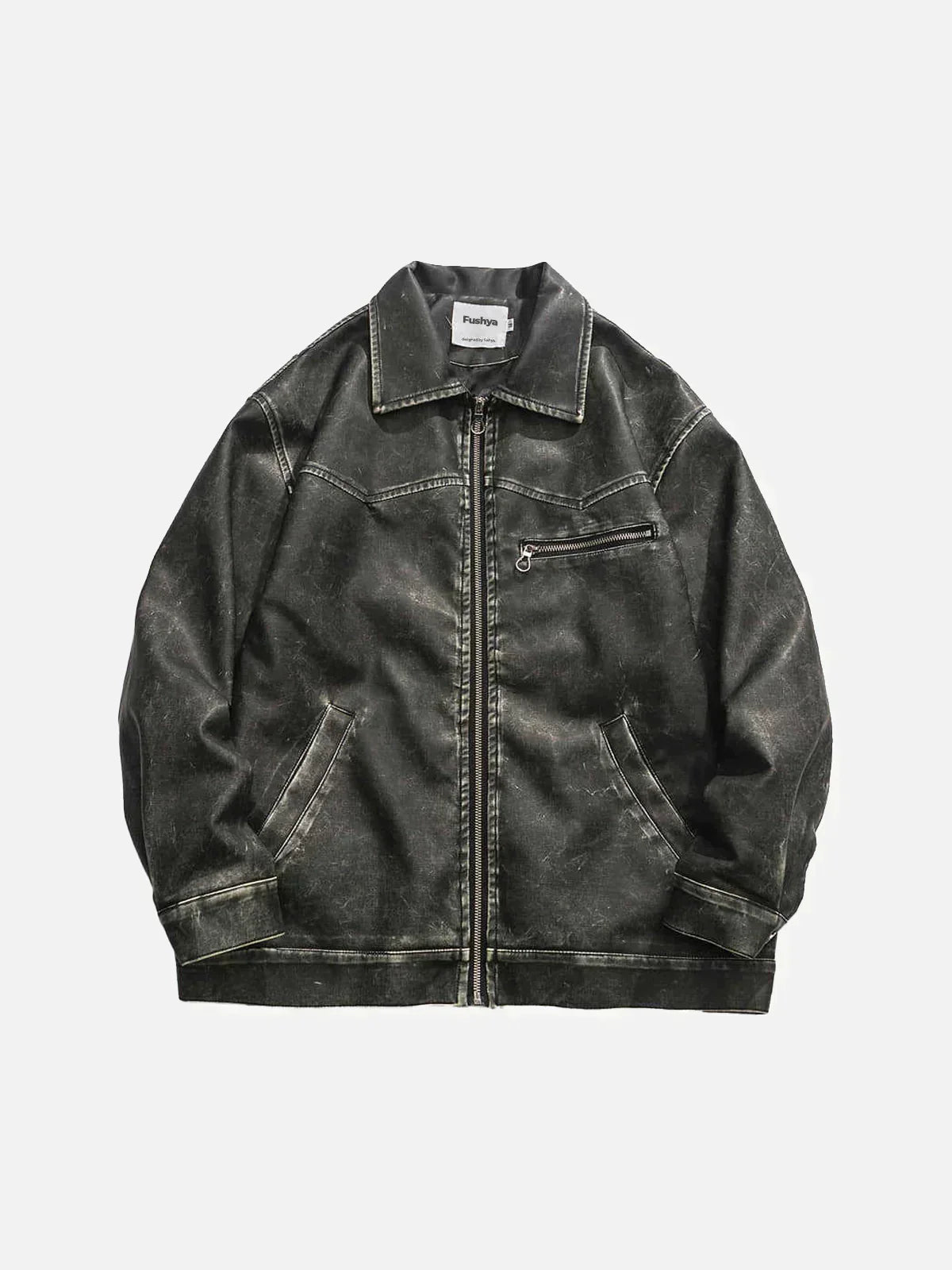 Olivia - Deep Washed Leather Jacket - 07/112024 2 - DYAVOR®