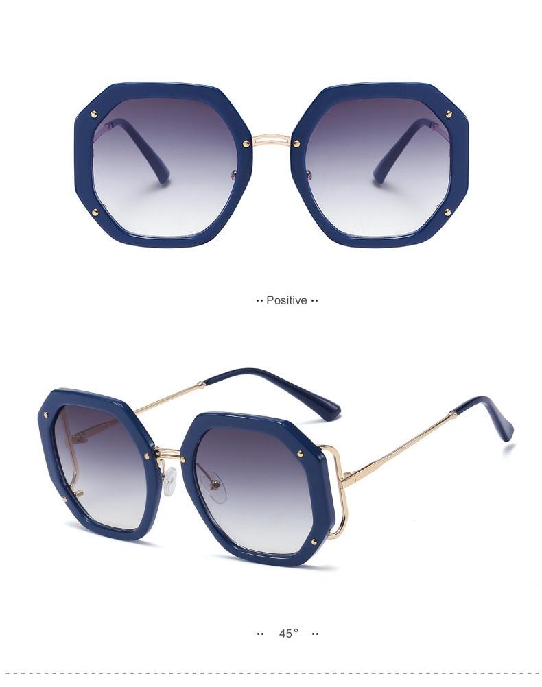 Luxury Retro Square Style Women's Gradient UV400 Sunglasses Eyewear - Women Sunglasses - DYAVOR®