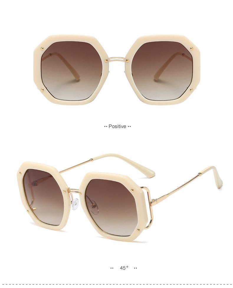 Luxury Retro Square Style Women's Gradient UV400 Sunglasses Eyewear - Women Sunglasses - DYAVOR®
