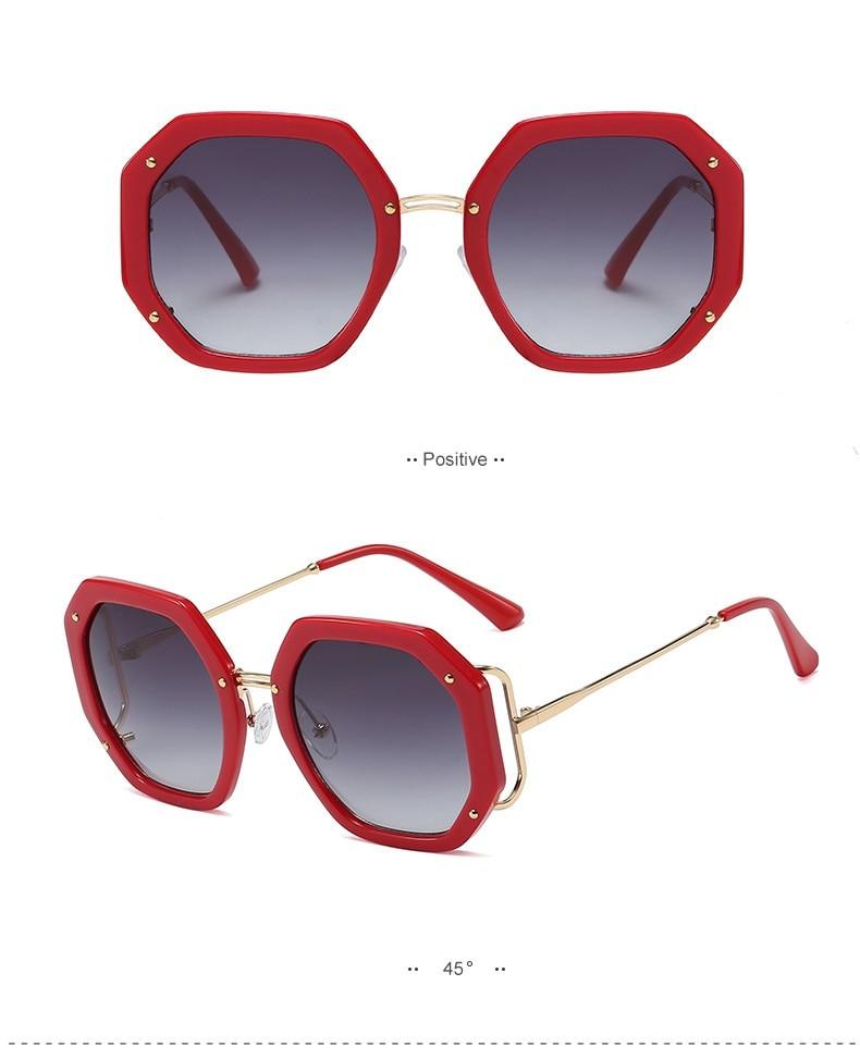 Luxury Retro Square Style Women's Gradient UV400 Sunglasses Eyewear - Women Sunglasses - DYAVOR®
