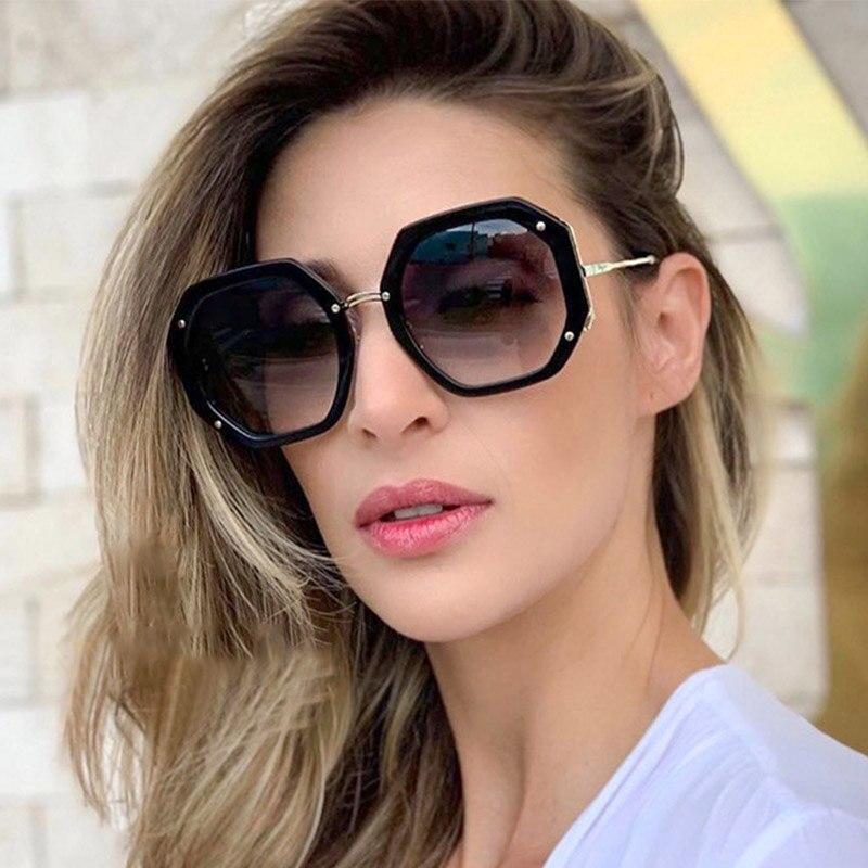 Luxury Retro Square Style Women's Gradient UV400 Sunglasses Eyewear - Women Sunglasses - DYAVOR®