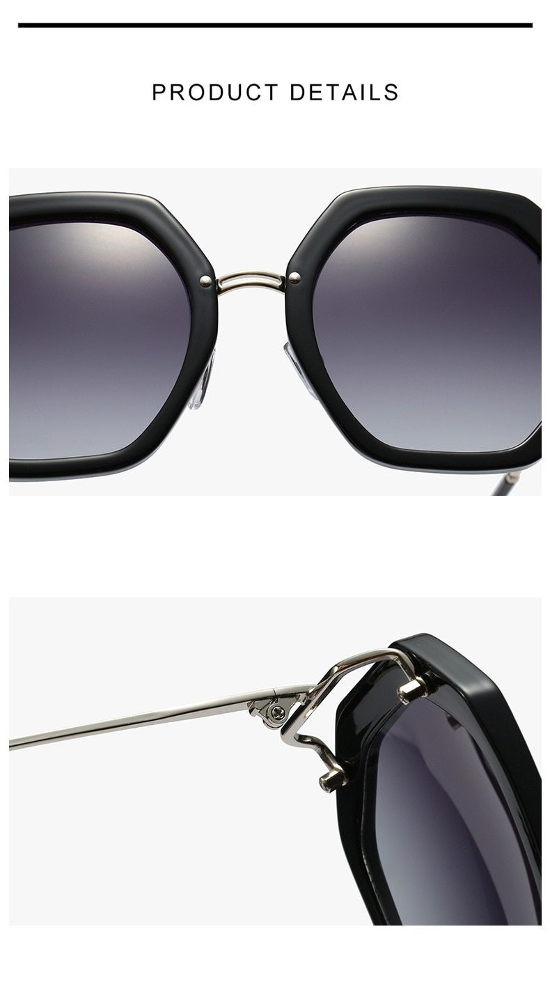 Luxury Retro Square Style Women's Gradient UV400 Sunglasses Eyewear - Women Sunglasses - DYAVOR®