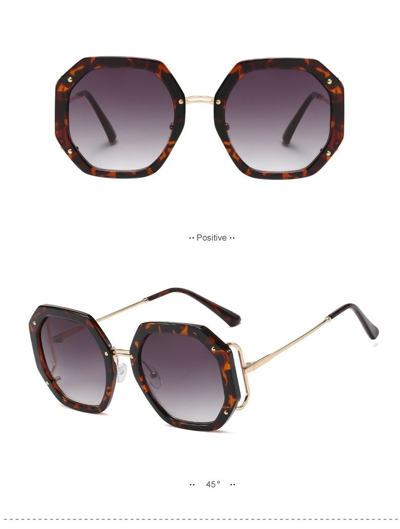Luxury Retro Square Style Women's Gradient UV400 Sunglasses Eyewear - Women Sunglasses - DYAVOR®