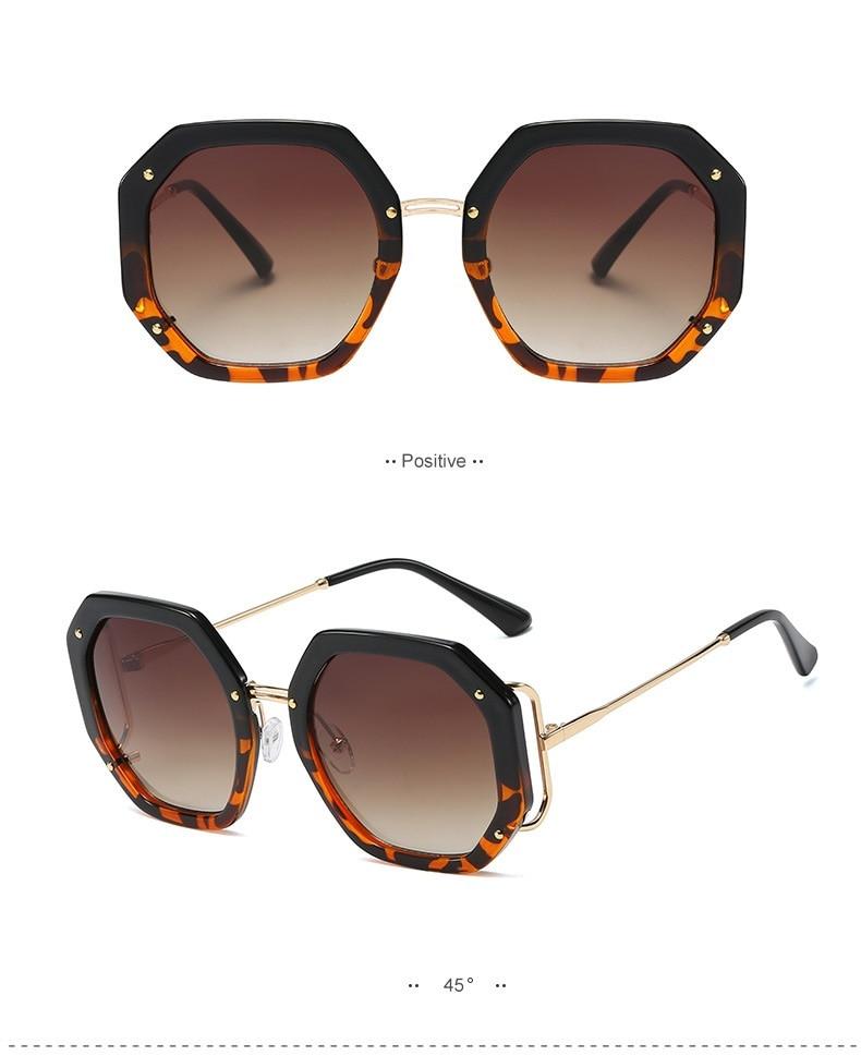 Luxury Retro Square Style Women's Gradient UV400 Sunglasses Eyewear - Women Sunglasses - DYAVOR®
