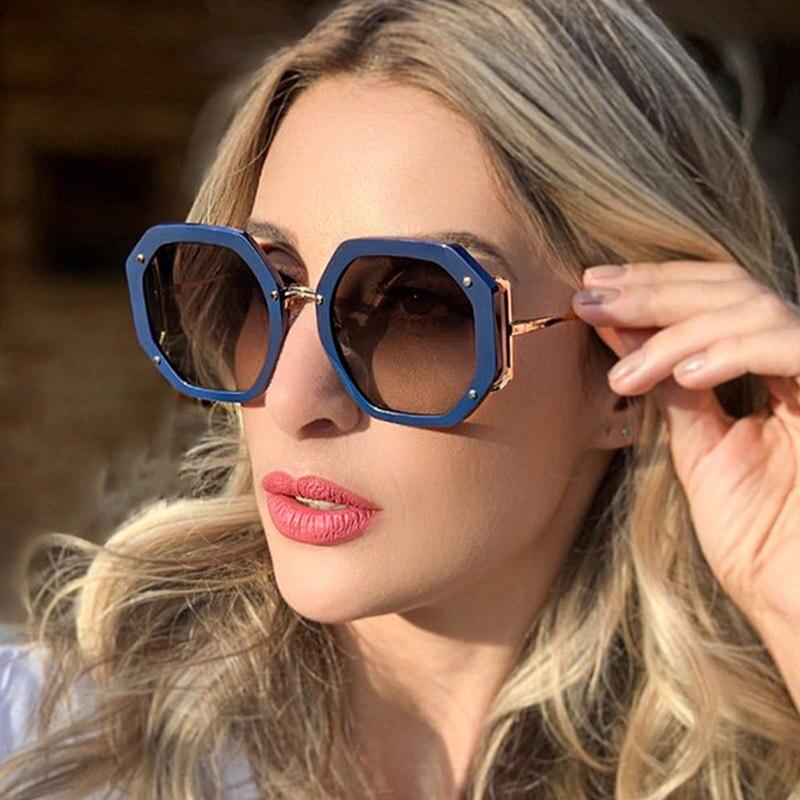 Luxury Retro Square Style Women's Gradient UV400 Sunglasses Eyewear - Women Sunglasses - DYAVOR®